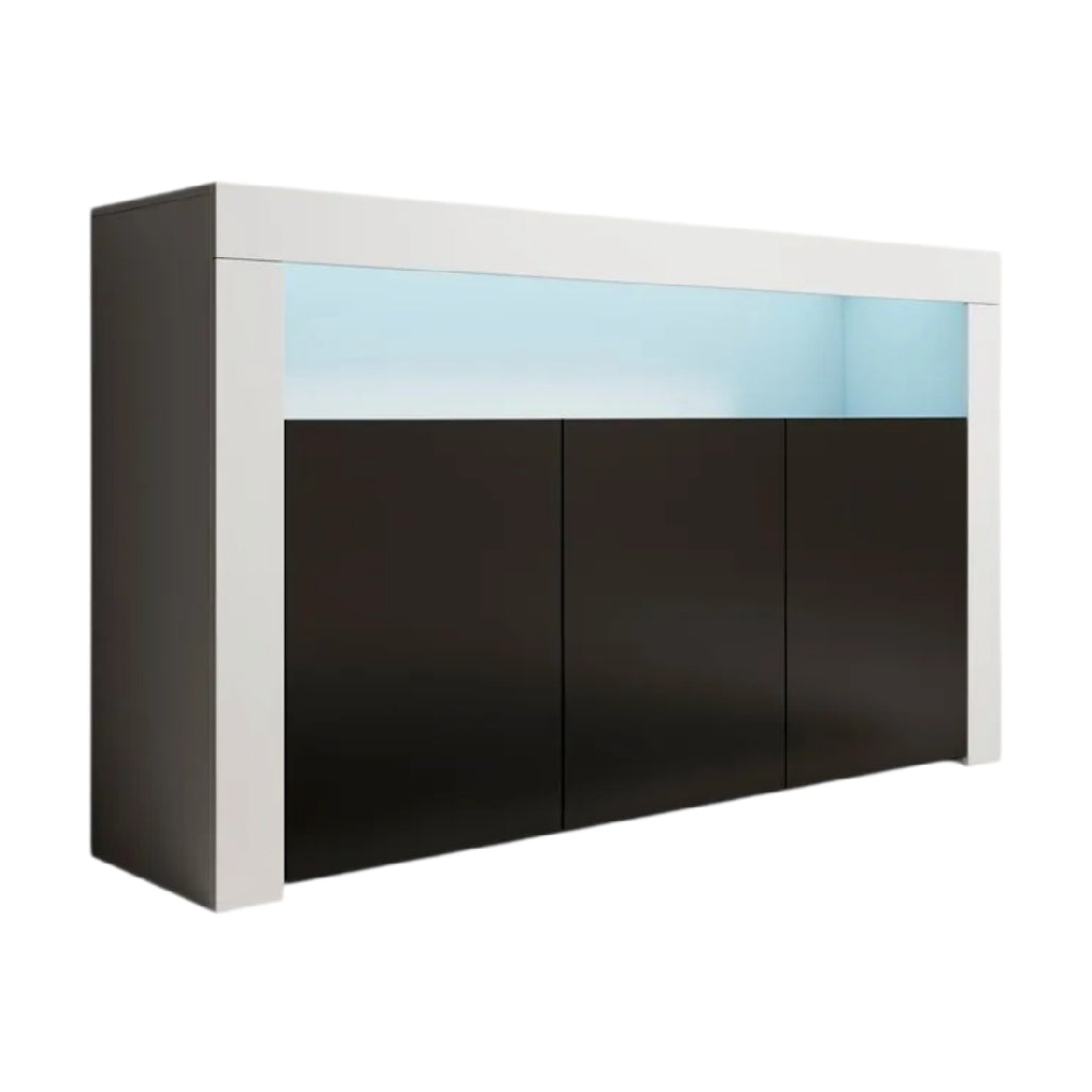 **Meuble de rangement moderne avec éclairage LED**