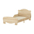 **Lit en bois massif, design épuré et moderne**
