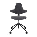 **Chaise de bureau ergonomique à roulettes avec dossier contemporain**