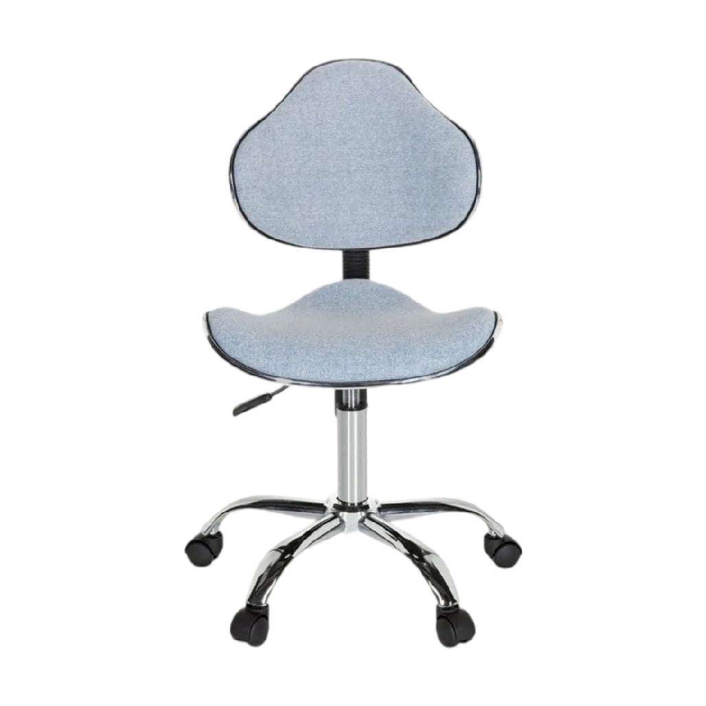 **Chaise de bureau ergonomique à roulettes avec assise rembourrée**